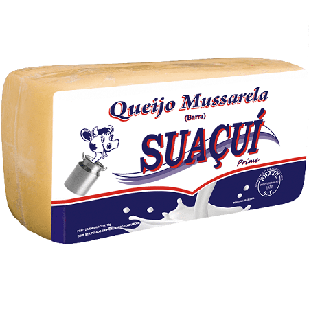 Queijo mussarela barra - Suaçuí